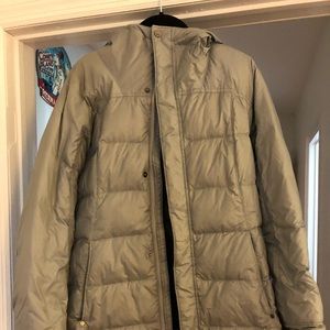 REI down jacket, knee length